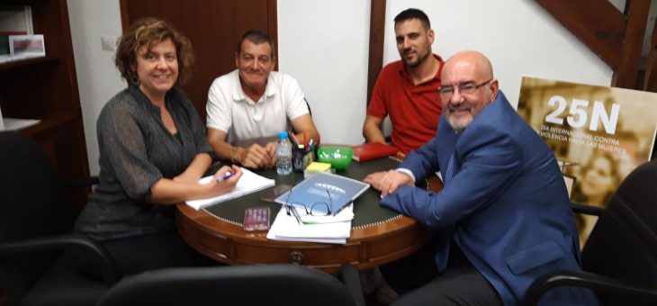 Visita Alba Doblas. Delegada Igualdad Diputación de Córdoba